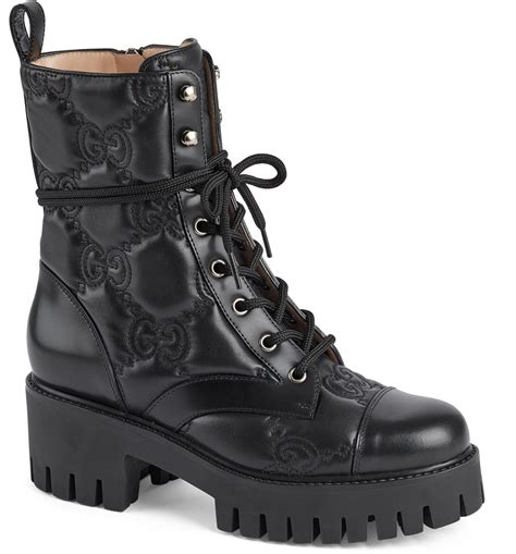 gucci combat boots with pearls|thigh high Gucci boots.